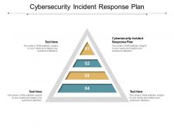 Cybersecurity incident response plan ppt powerpoint presentation outline infographic template cpb