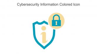 Cybersecurity Information Colored Icon In Powerpoint Pptx Png And Editable Eps Format