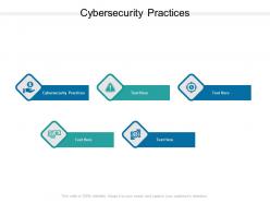 Cybersecurity practices ppt powerpoint presentation portfolio inspiration cpb