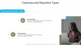 Cybersecurity Reporters Types In Powerpoint And Google Slides Cpb