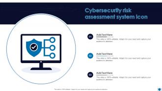 Cybersecurity Risk Assessment System Icon