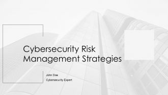 Cybersecurity Risk Management Strategies PPT Designs AT Cybersecurity Risk Management Strategies PPT Designs AT