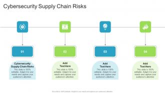 Cybersecurity Supply Chain Risks In Powerpoint And Google Slides Cpb