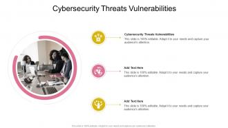 Cybersecurity Threats Vulnerabilities In Powerpoint And Google Slides Cpb