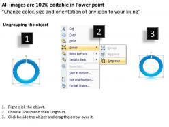 83561579 style circular loop 1 piece powerpoint template diagram graphic slide