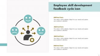 Cycle Feedback Powerpoint PPT Template Bundles Customizable Downloadable