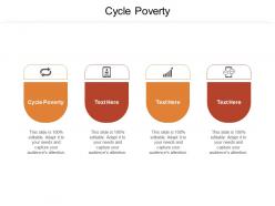 Cycle poverty ppt powerpoint presentation file format ideas cpb