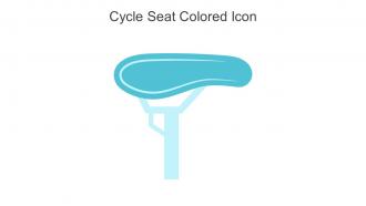 Cycle Seat Colored Icon In Powerpoint Pptx Png And Editable Eps Format