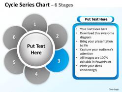 Cycle series diagrams chart 6 stages 12