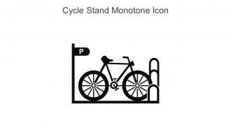 Cycle Stand Monotone Icon In Powerpoint Pptx Png And Editable Eps Format