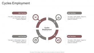 Cycles Employment In Powerpoint And Google Slides Cpb