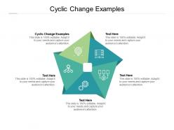 Cyclic change examples ppt powerpoint presentation pictures designs cpb