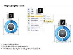 58172428 style circular loop 2 piece powerpoint template diagram graphic slide