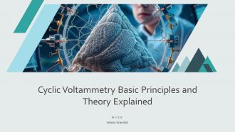 Cyclic Voltammetry Basic Principles And Theory Explained PPT PowerPoint AT