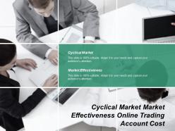 Cyclical market market effectiveness online trading account cost cpb