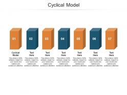 Cyclical model ppt powerpoint presentation infographics format cpb
