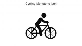 Cycling Monotone Icon In Powerpoint Pptx Png And Editable Eps Format
