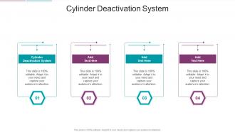 Cylinder Deactivation System In Powerpoint And Google Slides Cpb