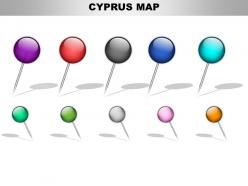 Cyprus country powerpoint maps