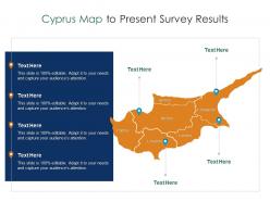 Cyprus map to present survey results