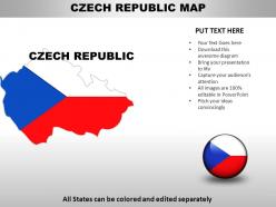 Czech republic country powerpoint maps