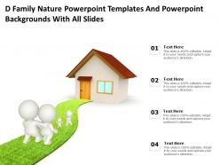 D family nature powerpoint templates with all slides ppt powerpoint