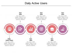 Daily active users ppt powerpoint presentation portfolio example cpb