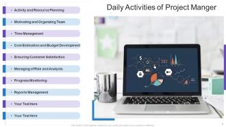 Daily Activities Powerpoint Ppt Template Bundles