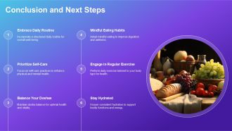 Daily Ayurvedic Routines For Optimal Health Balance PPT Sample AT Slides