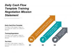 Daily cash flow template training negotiation mission statement cpb