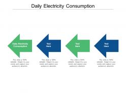 Daily electricity consumption ppt powerpoint presentation inspiration cpb