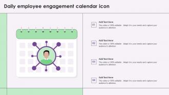 Daily Employee Engagement Calendar Icon