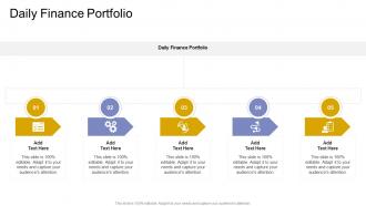 Daily Finance Portfolio In Powerpoint And Google Slides Cpb