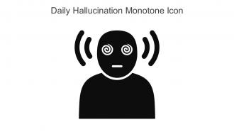 Daily Hallucination Monotone Icon In Powerpoint Pptx Png And Editable Eps Format