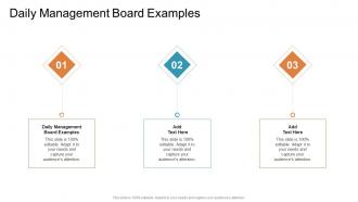 Daily Management Board Examples In Powerpoint And Google Slides Cpb