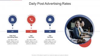 Daily Post Advertising Rates In Powerpoint And Google Slides Cpb