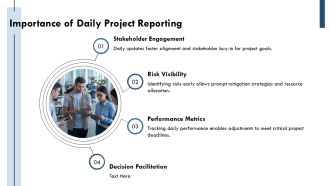 Daily Project Report For Current Status PPT Outline AT Engaging Graphical