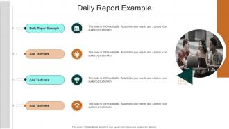 Daily Report Example In Powerpoint And Google Slides Cpb