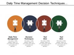 Daily time management decision techniques enterprise communications platform
