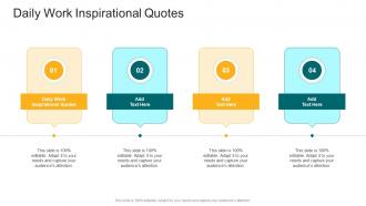 Daily Work Inspirational Quotes In Powerpoint And Google Slides Cpb