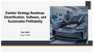 Daimler Strategy Roadmap Electrification Software And Sustainable Profitability PPT Mockup AT