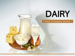 Dairy Product Shelves Served Glass Pouring Factory Market