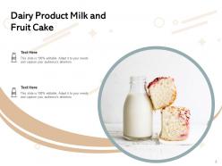Dairy Product Shelves Served Glass Pouring Factory Market
