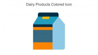 Dairy Products Colored Icon In Powerpoint Pptx Png And Editable Eps Format