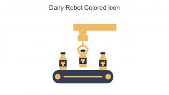 Dairy Robot Colored Icon In Powerpoint Pptx Png And Editable Eps Format