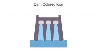Dam Colored Icon In Powerpoint Pptx Png And Editable Eps Format