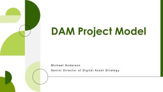 Dam Project Model PPT Structure VA