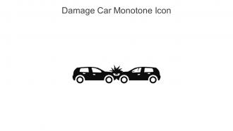 Damage Car Monotone Icon In Powerpoint Pptx Png And Editable Eps Format