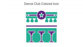 Dance Club Colored Icon In Powerpoint Pptx Png And Editable Eps Format