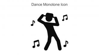 Dance Monotone Icon In Powerpoint Pptx Png And Editable Eps Format